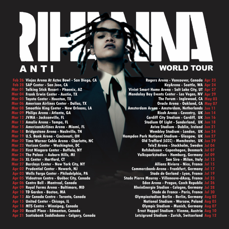 Rihanna 16 Back T-shirt | Artistshot