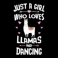 Just A Girl Who Loves Llamas And Dancing Gift Women Toddler Sweatshirt | Artistshot