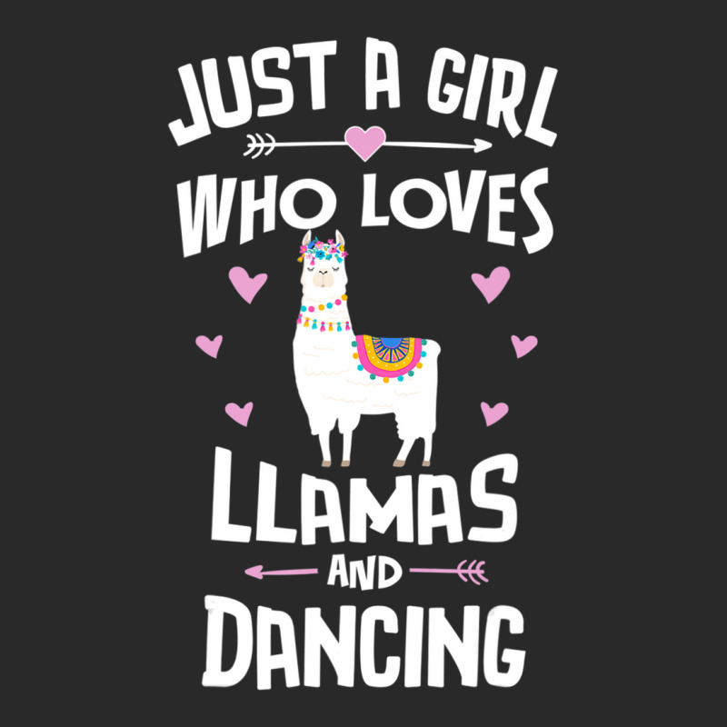 Just A Girl Who Loves Llamas And Dancing Gift Women Toddler T-shirt by huynhhuutrunghpa | Artistshot