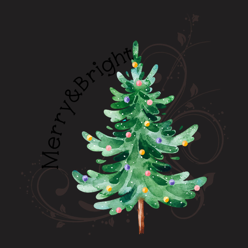 Christmas Tree Merry And Bright Womens Christmas Tee Women T-shirt | Artistshot