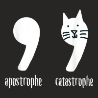 Apostrophe Catastrophe   Funny Punctuation T Shirt Ladies Fitted T-shirt | Artistshot