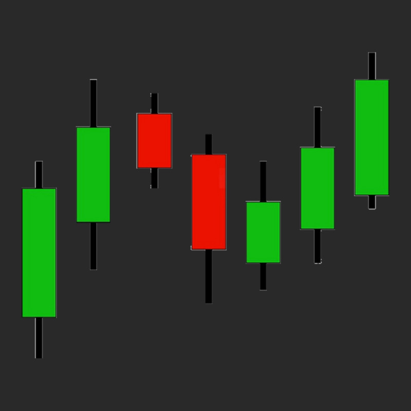 Candlestick Stock Market Graph Printed hat by cm-arts | Artistshot