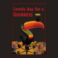 Lovely Day For A Guinness Letter Tank Top | Artistshot