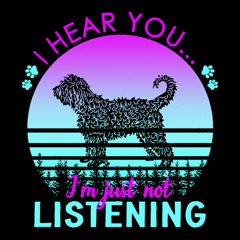 Barbet T  Shirt I Hear You I'm Just Not Listening Barbet Lover T  Shir V-neck Tee | Artistshot