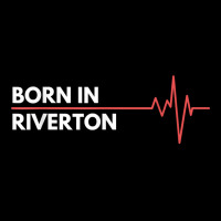 Born In Riverton Utah City Of Birth Hometown T Shirt Adjustable Cap | Artistshot