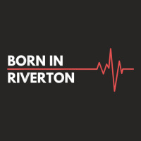 Born In Riverton Utah City Of Birth Hometown T Shirt Ladies Fitted T-shirt | Artistshot