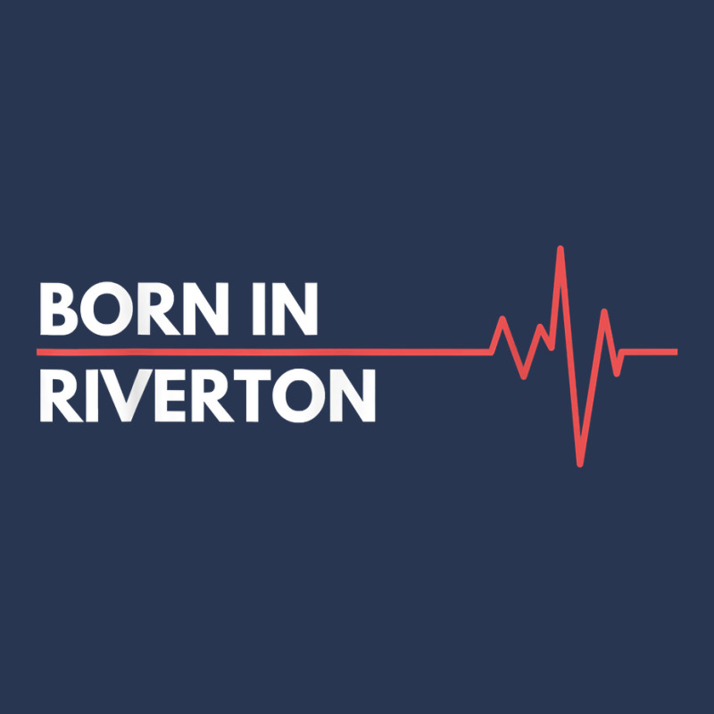 Born In Riverton Utah City Of Birth Hometown T Shirt Men Denim Jacket by melliebowleli | Artistshot