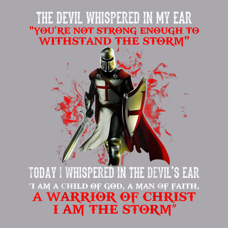 Knight Templar I Am A Child Of God A Warrior Of Christian T Shirt Youth 3/4 Sleeve | Artistshot