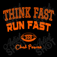 Think Fast Run Fast Chad Powers Zipper Hoodie | Artistshot