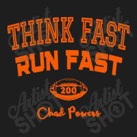 Think Fast Run Fast Chad Powers Classic T-shirt | Artistshot