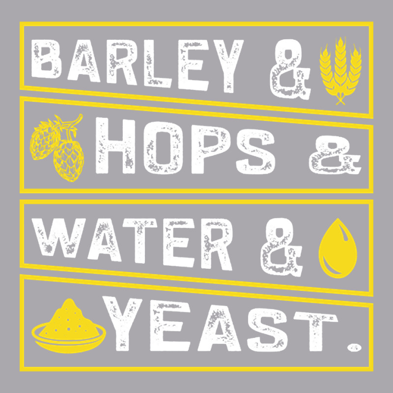 Barley & Hops & Water & Yeast Youth 3/4 Sleeve | Artistshot