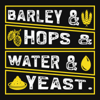 Barley & Hops & Water & Yeast Baby Beanies | Artistshot