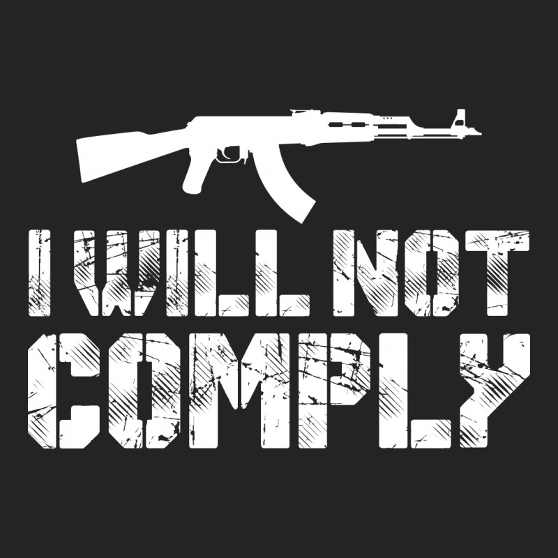 I Will Not Comply 3/4 Sleeve Shirt | Artistshot