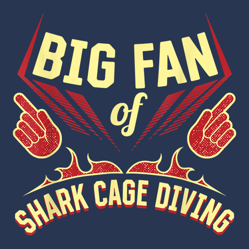 Big Fan Of Shark Cage Diving Sports Player Games Athlete T Shirt Ladies Denim Jacket by cm-arts | Artistshot