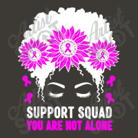 Awareness Support Squad Messy Bun Pink Warrior Bucket Hat | Artistshot