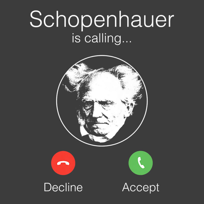 Schopenhauer Is Calling   Nihilist Philosophy Premium T Shirt Men's Polo Shirt by cm-arts | Artistshot