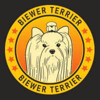 Biewer Terrier Biewer Terrier Dog Portrait Ladies Fitted T-shirt | Artistshot