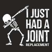 Dabbing Skeleton Gift Vintage I Just Had A Joint Replacement Premium T Ladies Fitted T-shirt | Artistshot