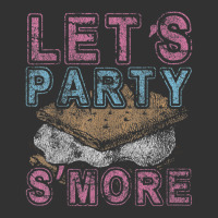 Let's Party S'more Camping Campfire Distressed Baby Bodysuit | Artistshot