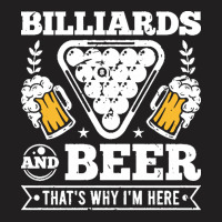 Billiards Gifts Billiards Beer Pool Player Mens Billiard T-shirt | Artistshot