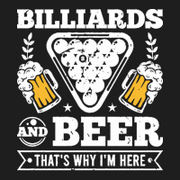 Billiards Gifts Billiards Beer Pool Player Mens Billiard Classic T-shirt | Artistshot