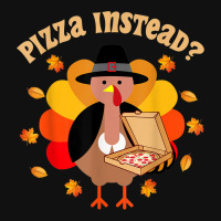 Turkey Lets Have Pizza Instead Thanksgiving Boy Girl Kid Baby Bibs | Artistshot