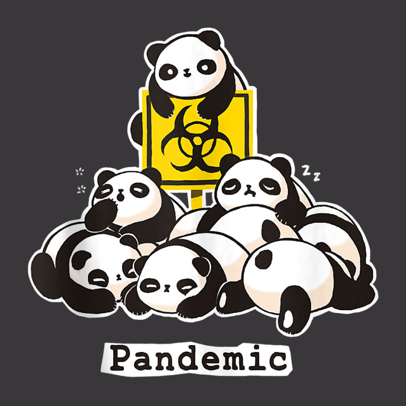 Cute Panda Funny Pandemic Tank Top Ladies Curvy T-shirt | Artistshot