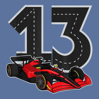 Racing Car Birthday Boy Race Track Number 13 Years Old T Shirt Lightweight Hoodie | Artistshot