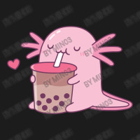 Chubby Axolotl Enjoys Bubble Tea Hoodie & Jogger Set | Artistshot