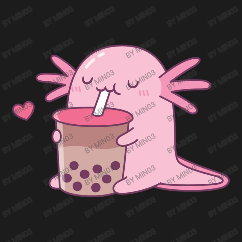 Chubby Axolotl Enjoys Bubble Tea Hoodie & Jogger Set | Artistshot