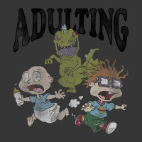 Rugrats Running From Reptar And Adulting Toddler Hoodie | Artistshot