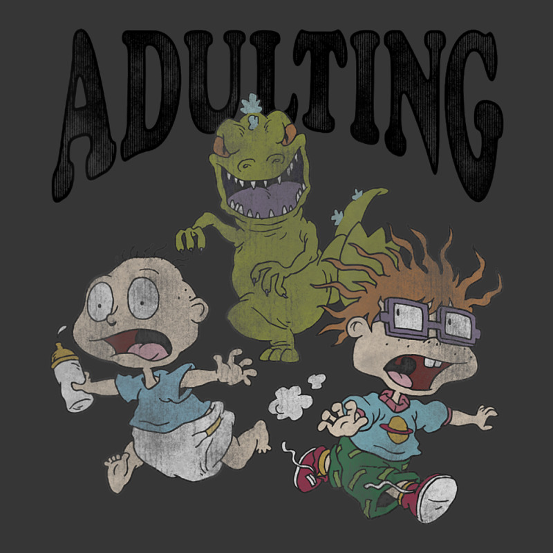 Rugrats Running From Reptar And Adulting Toddler Hoodie by cm-arts | Artistshot