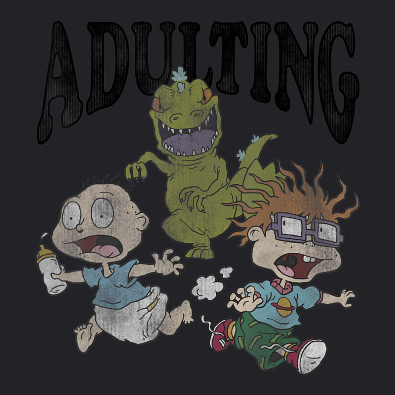 Rugrats Running From Reptar And Adulting Youth Tee by cm-arts | Artistshot