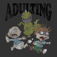 Rugrats Running From Reptar And Adulting Baby Bodysuit | Artistshot