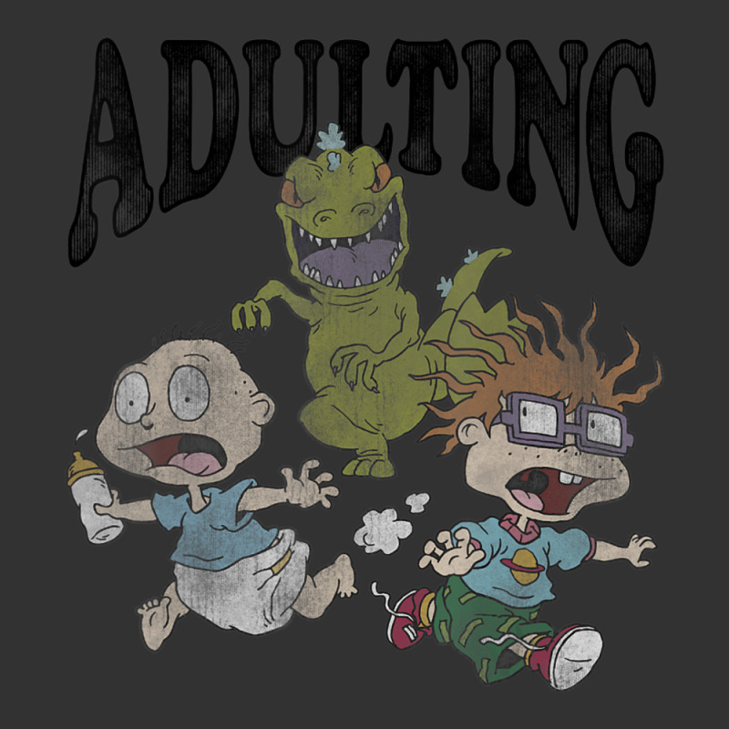 Rugrats Running From Reptar And Adulting Baby Bodysuit by cm-arts | Artistshot