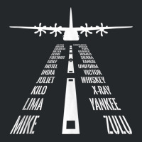 C 130 Hercules Pilot Phonetic Alphabet Runway Flying C130 Tank Top Crewneck Sweatshirt | Artistshot