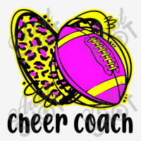 Cheer Coach Leopard Cheerleading Football Mom Adjustable Cap | Artistshot