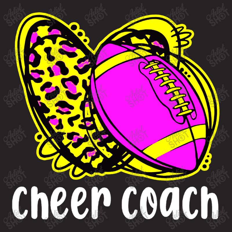 Cheer Coach Leopard Cheerleading Football Mom Vintage Cap | Artistshot