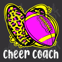 Cheer Coach Leopard Cheerleading Football Mom Vintage Short | Artistshot