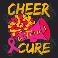 Cheer For Cure Pink Ribbon Awareness Women Youth Tee | Artistshot