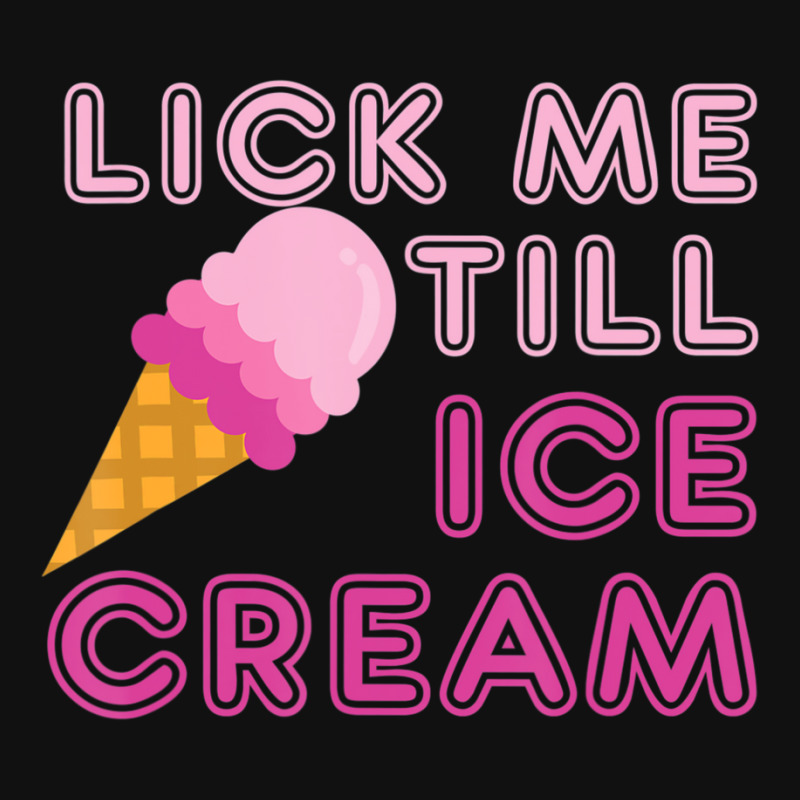 Lick Me Till Ice Cream Adult Humor Baby Beanies by cm-arts | Artistshot