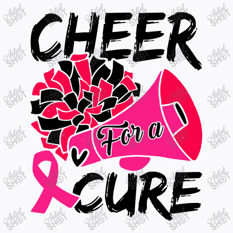 Cheer For Cure Pink Ribbon Awareness Women T-shirt | Artistshot