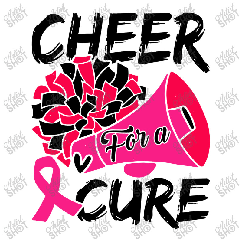 Cheer For Cure Pink Ribbon Awareness Women V-neck Tee | Artistshot