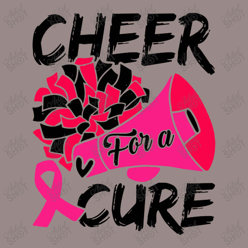 Cheer For Cure Pink Ribbon Awareness Women Vintage T-shirt | Artistshot