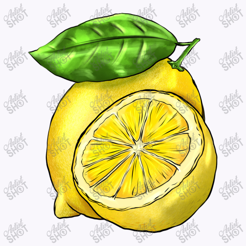 Lemon Tank Top by BarkalooDesign | Artistshot