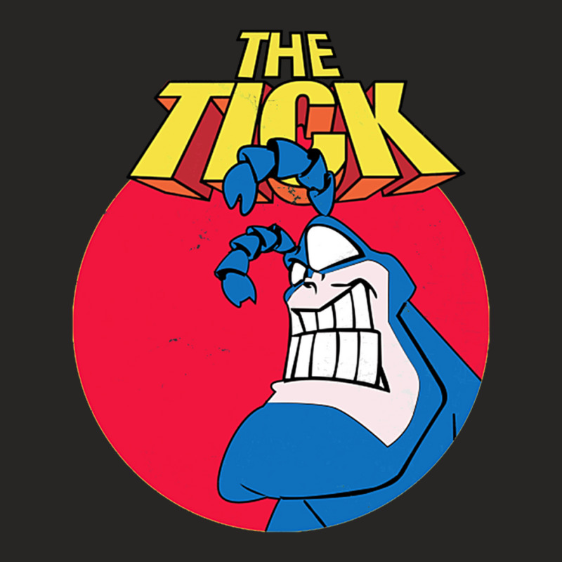 The Tick Superhero Vintage Ladies Fitted T-Shirt by IsabelSchmitt | Artistshot