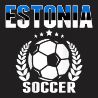 Estonia Soccer Fans Jersey   Proud Estonian Football Lovers T Shirt T-shirt | Artistshot