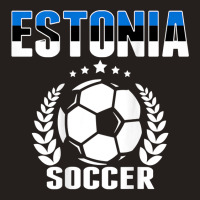 Estonia Soccer Fans Jersey   Proud Estonian Football Lovers T Shirt Tank Top | Artistshot