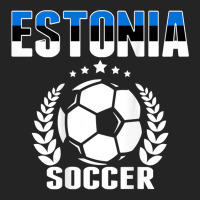 Estonia Soccer Fans Jersey   Proud Estonian Football Lovers T Shirt 3/4 Sleeve Shirt | Artistshot