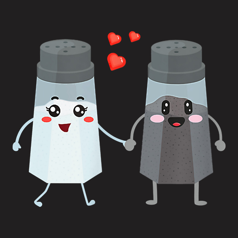 Salt And Pepper Shaker Couple Gift For Chefs And Cooks T-shirt | Artistshot